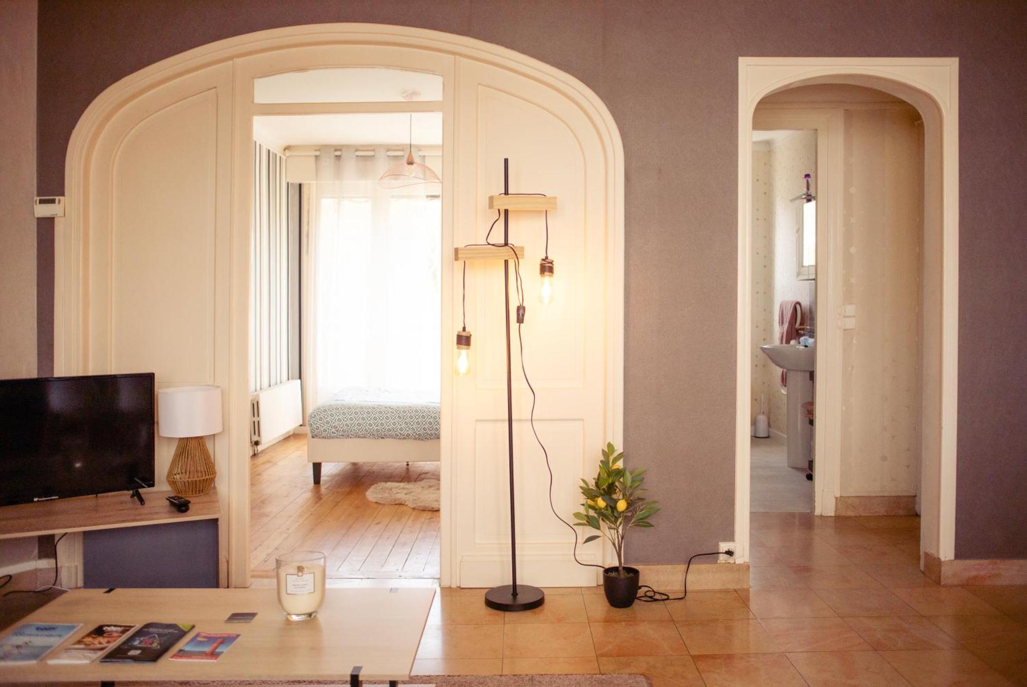 Spa , Jardin 250M2 Et Appartement Cosy De 60 M2 Au Centre Boulogne-sur-Mer Luaran gambar