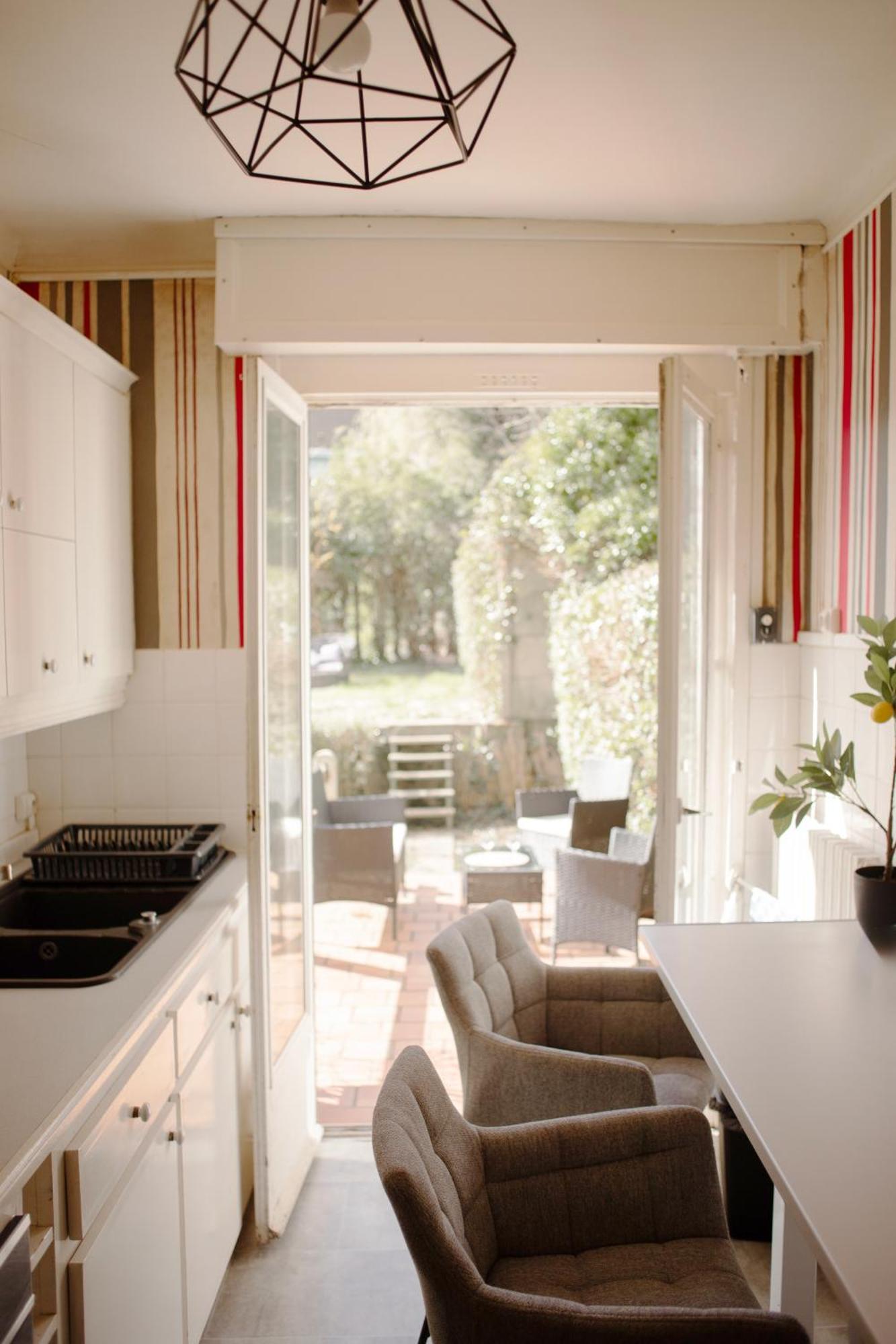 Spa , Jardin 250M2 Et Appartement Cosy De 60 M2 Au Centre Boulogne-sur-Mer Luaran gambar